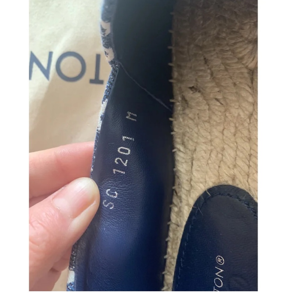 Louis Vuitton Denim Espadrilles - Picture 5 of 5